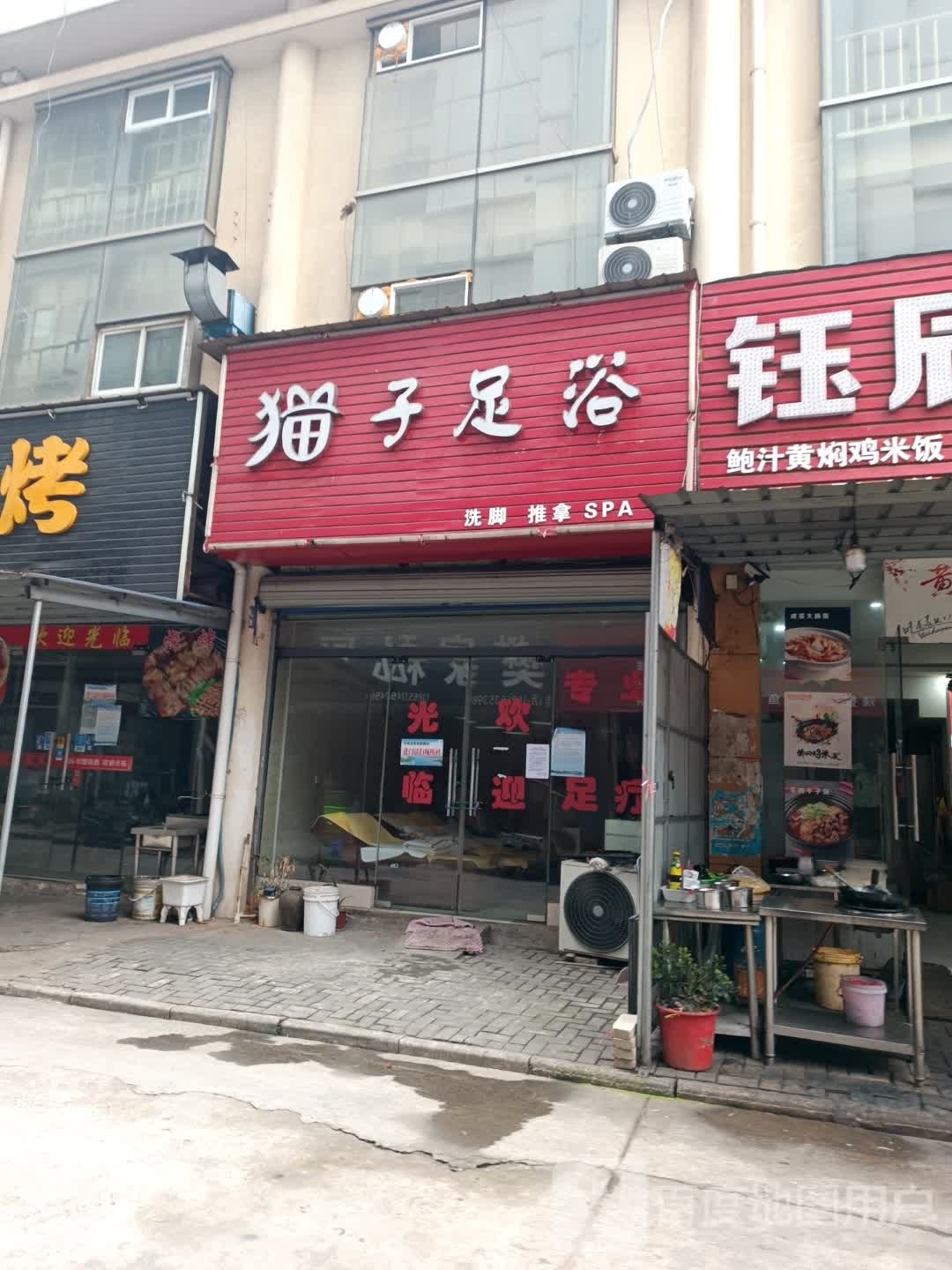 子镢铀向猫足浴