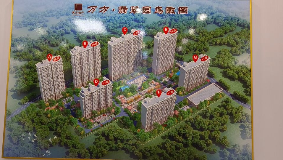 鸡西市万方翡翠园小区