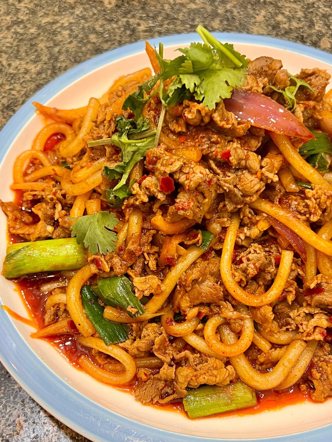 清真白记靖远羊羔肉爆炒牛犊肉(银滩大桥店)