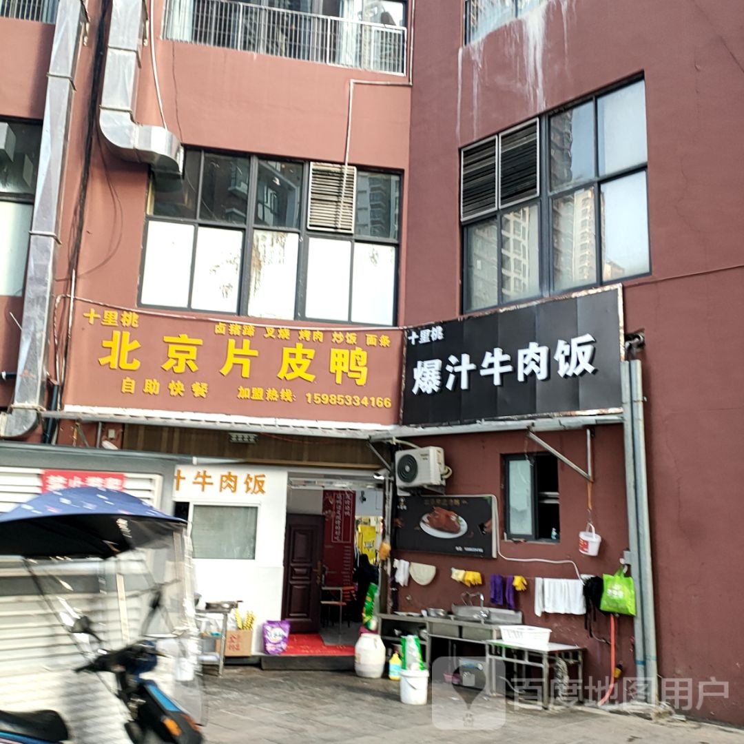 十里桃烧鸭盖饭(玉龙花园小区店)