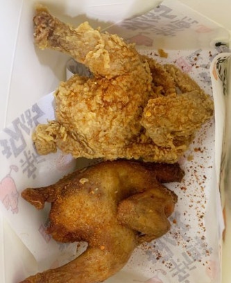 叫了只炸鸡
