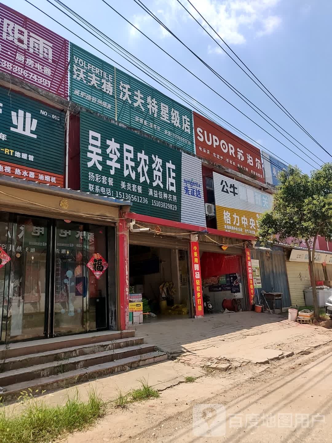 正阳县油坊店乡吴李民农资店