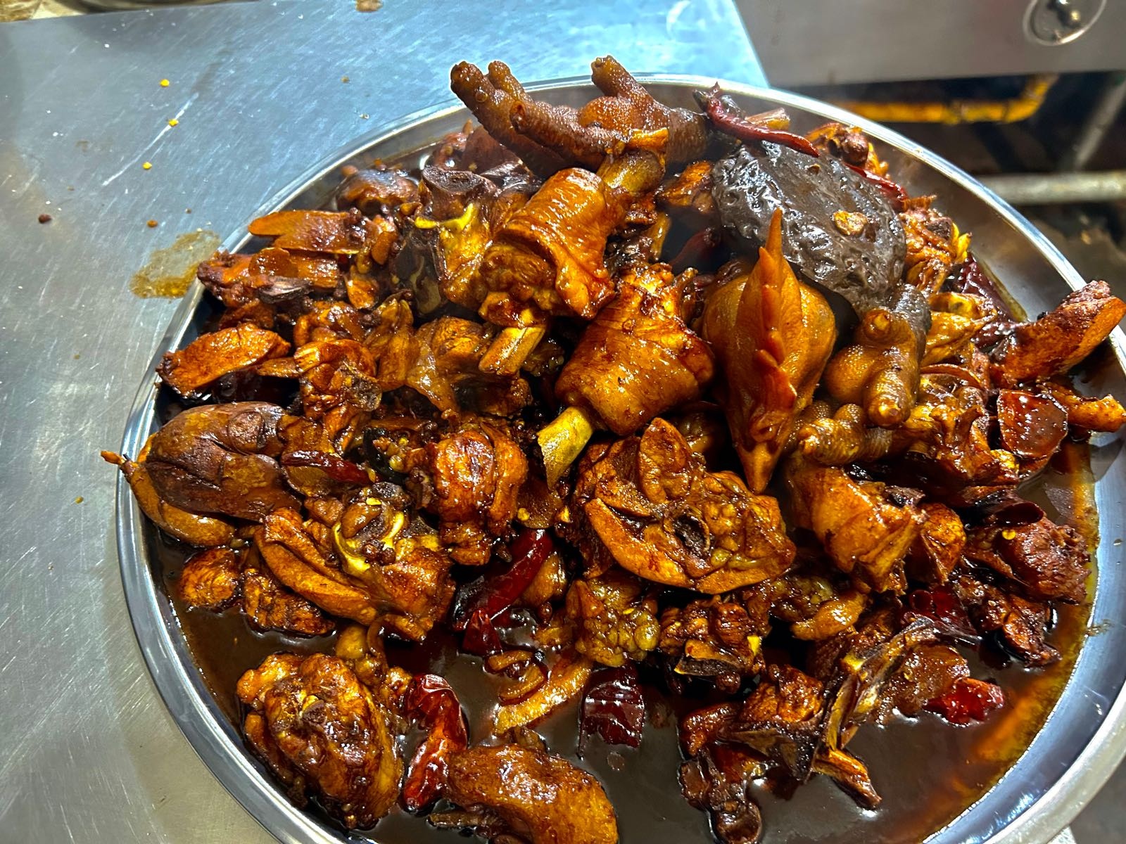 青阳老平炒鸡