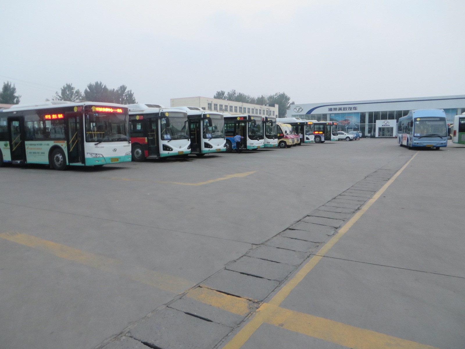 临沂市公共交通总公司第一分公司-停车场