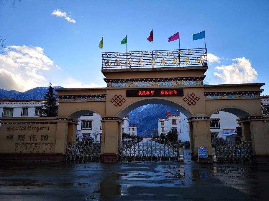 西藏林芝地区米林农场