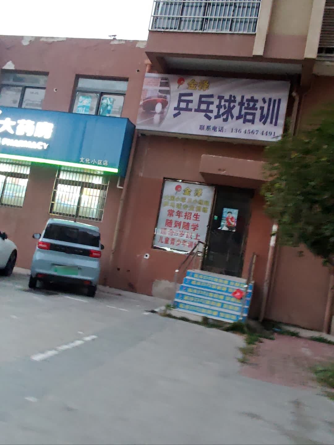 金泽乒乓球培训