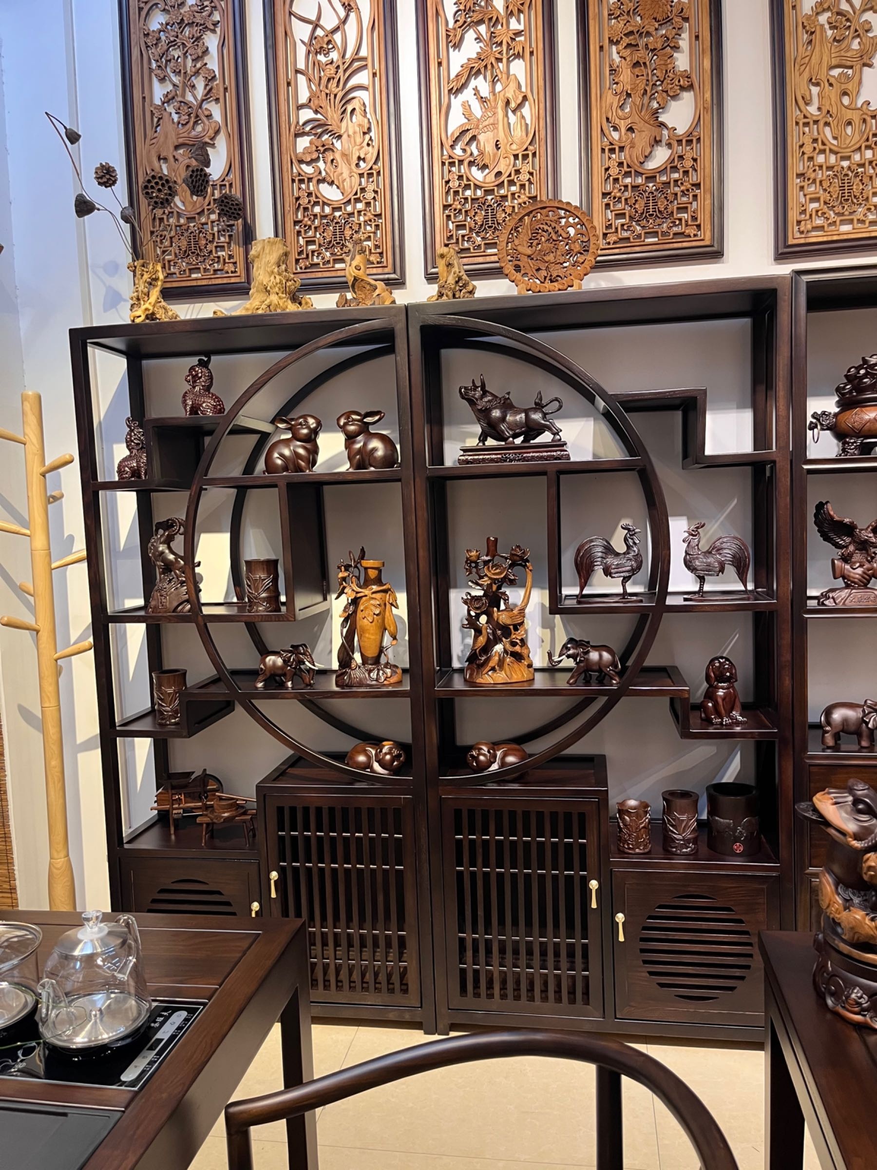 茶台博古架工艺品专卖