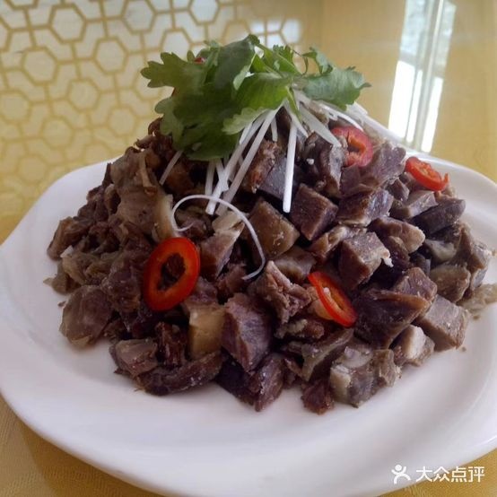 靖边乔沟湾白氏老破破干羊肉剁荞面(榆林店)