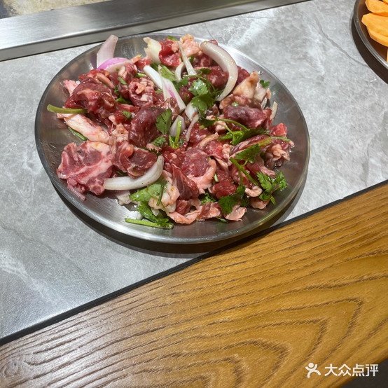 牛不同烤肉串