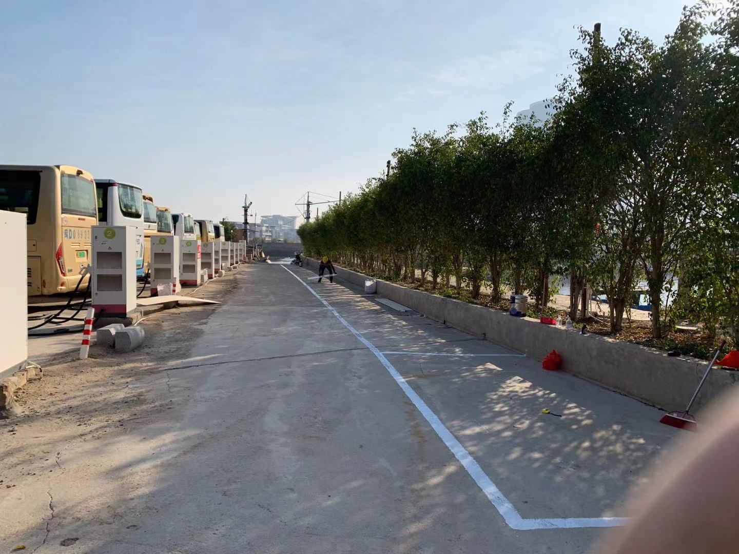 香山停车场-出入口