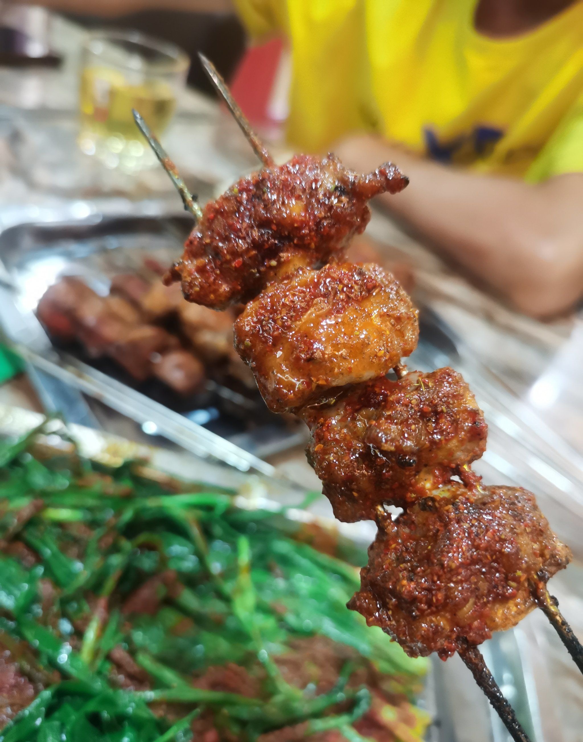 大漠风情称斤烤肉