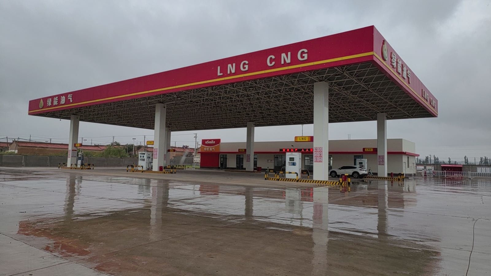 同心县绿能加气西加气站(LNG CNG站)