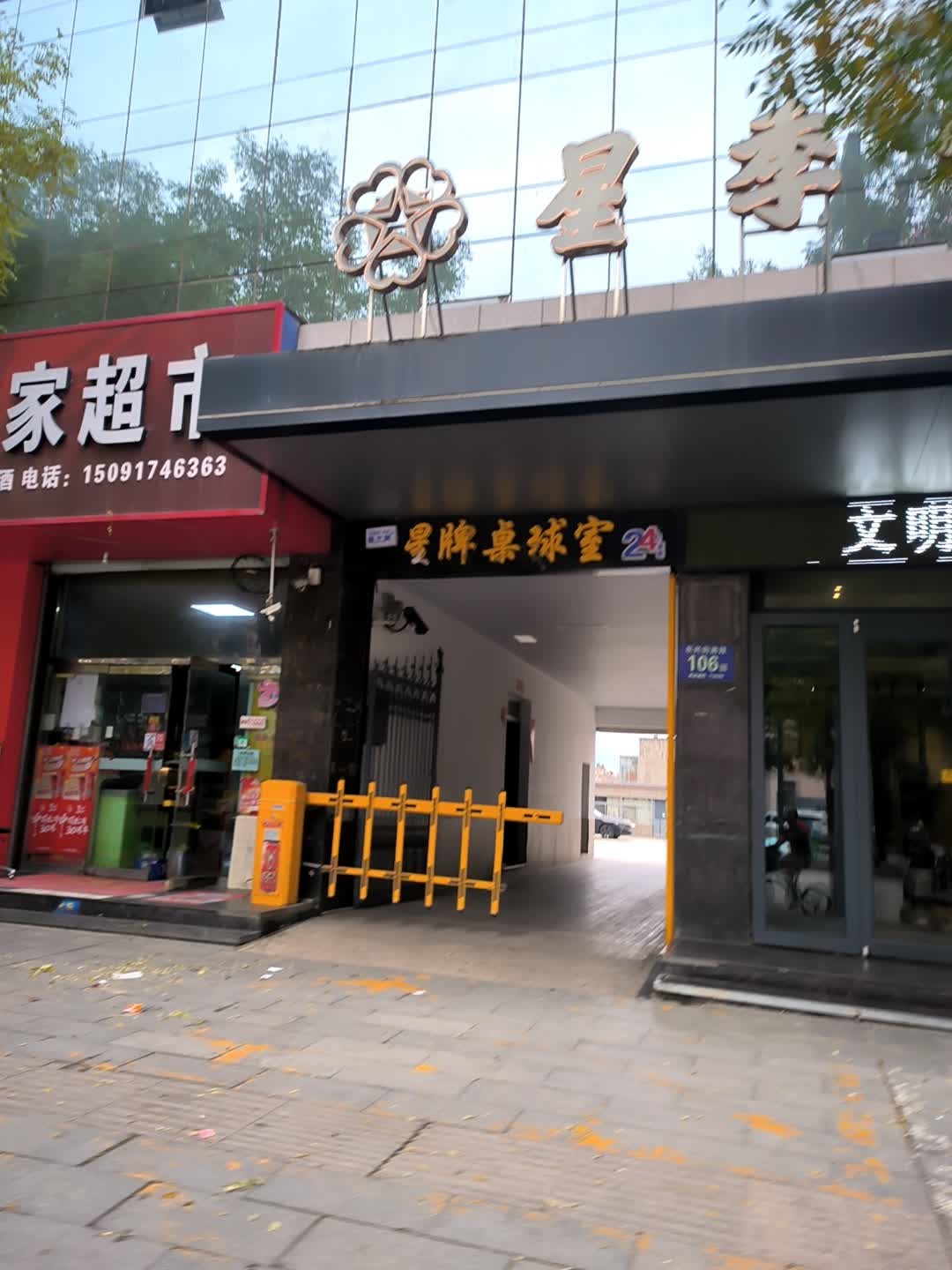 星牌桌球室