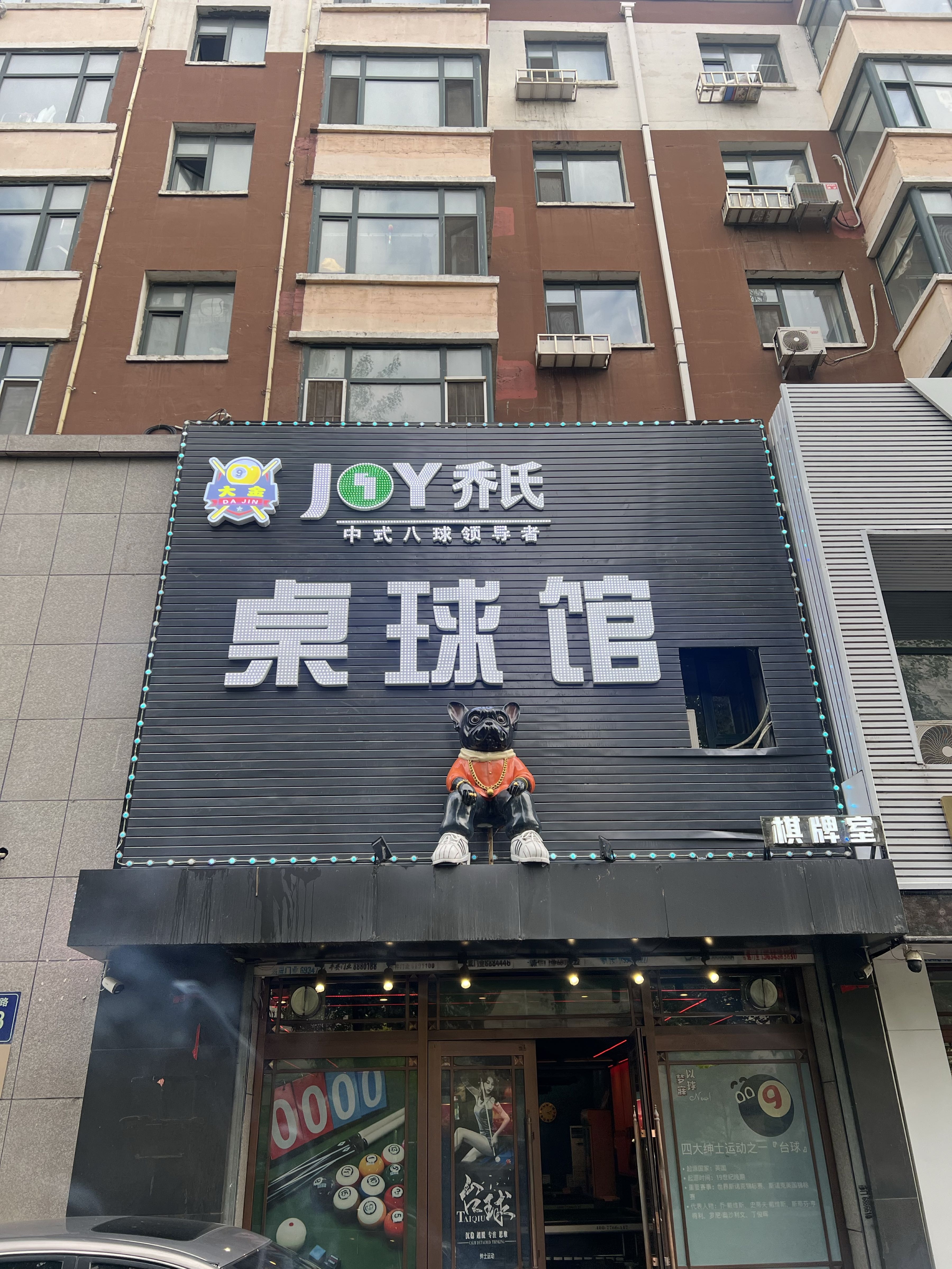大金乔氏桌球馆