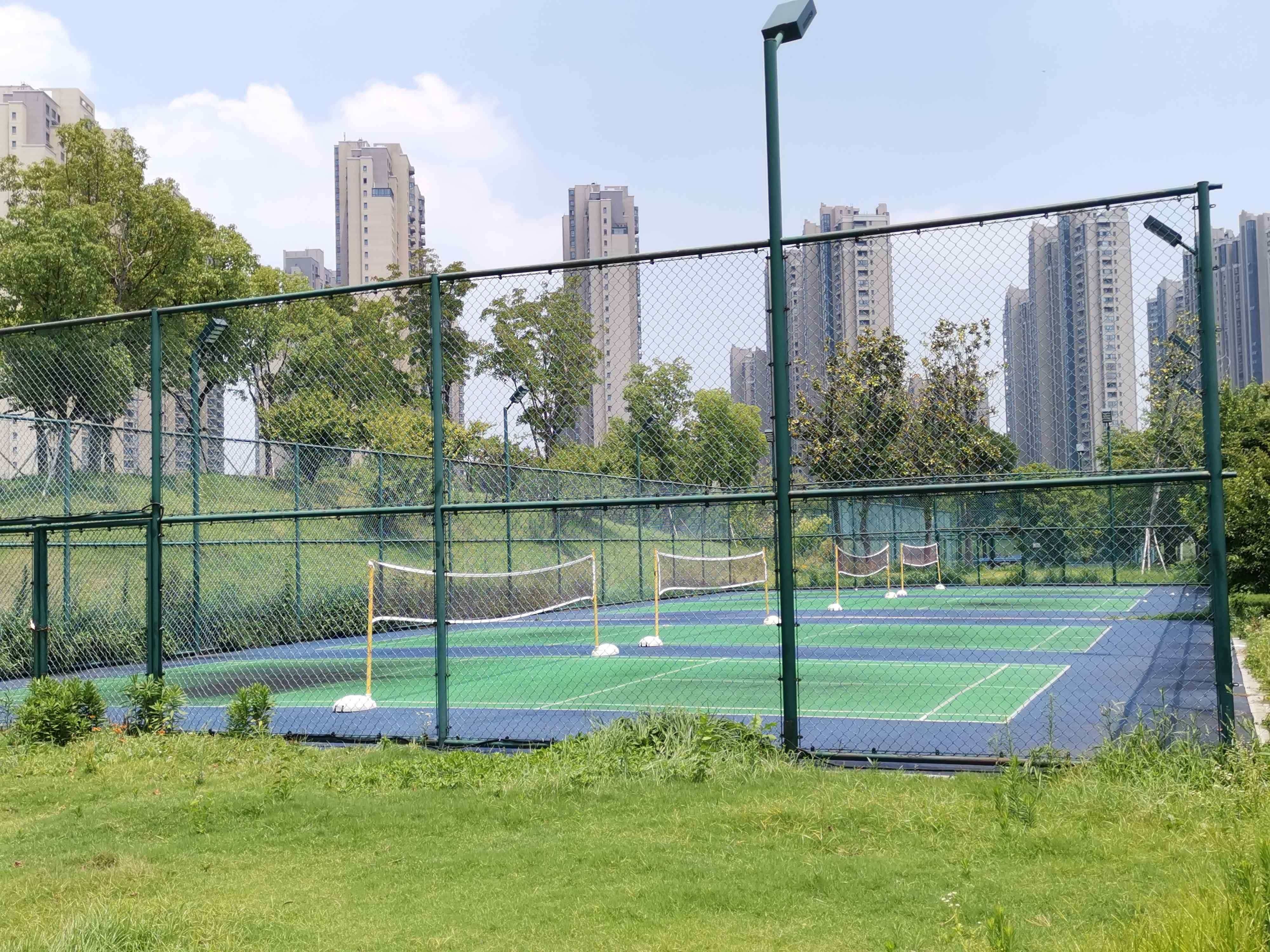 南水北调东线源头绿廊-羽毛球场