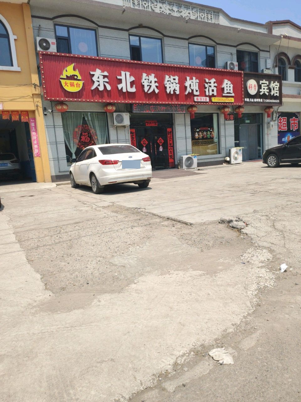 大锅台东北铁锅炖活鱼