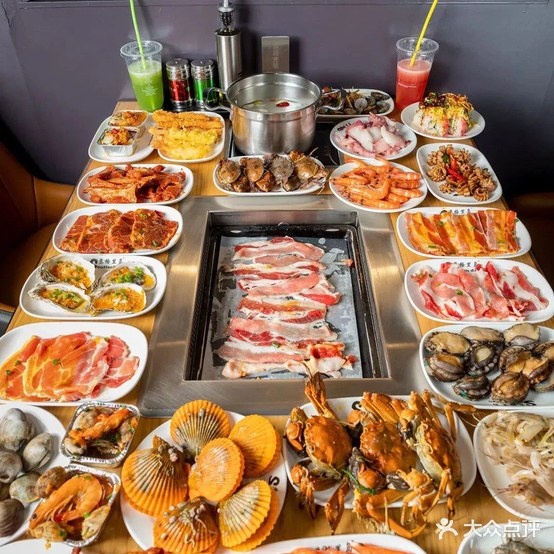 苏格里岛自助海鲜烧肉火锅(叠彩万达店)