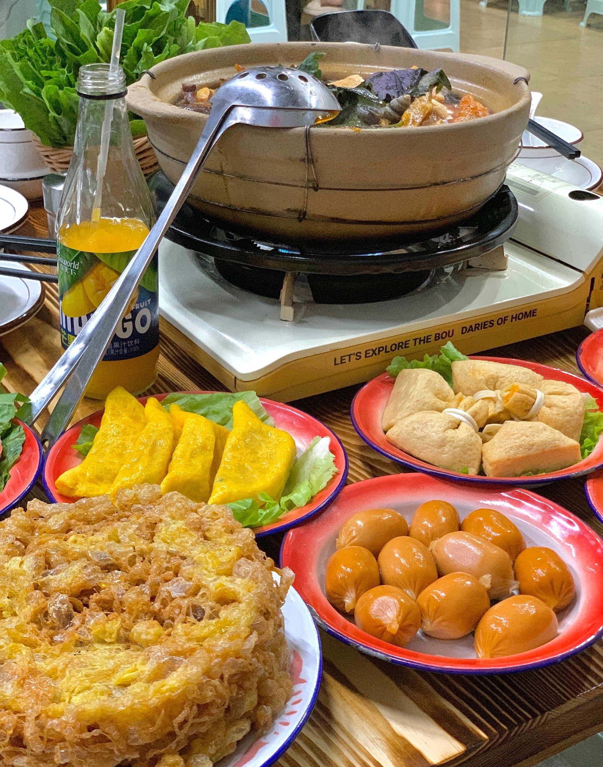 螺蛳傅田螺鸭脚打边炉(海滨店)