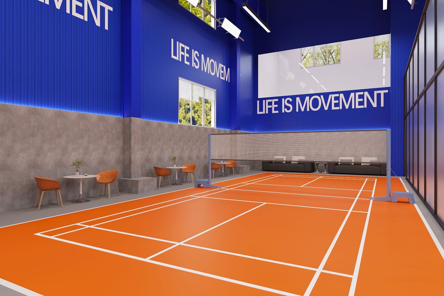 FP运动空间羽毛球馆