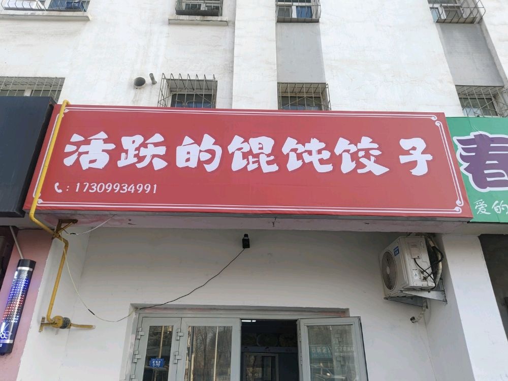 活跃的馄饨饺子