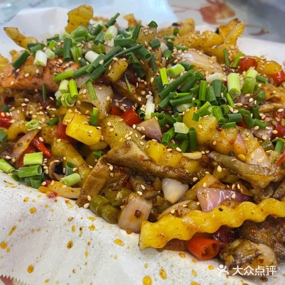 秦胖泡椒铁板鱿鱼