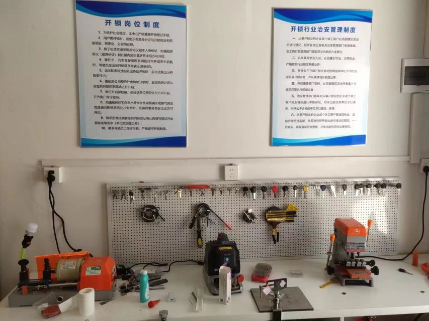 开心门锁