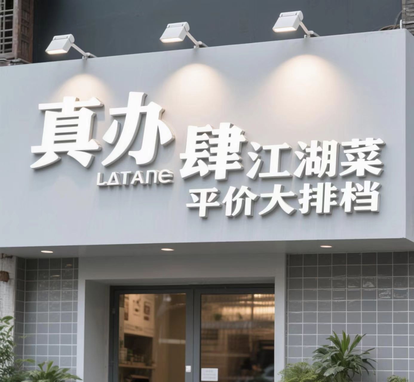 真办肆地锅鸡平价大排档(市中心店)