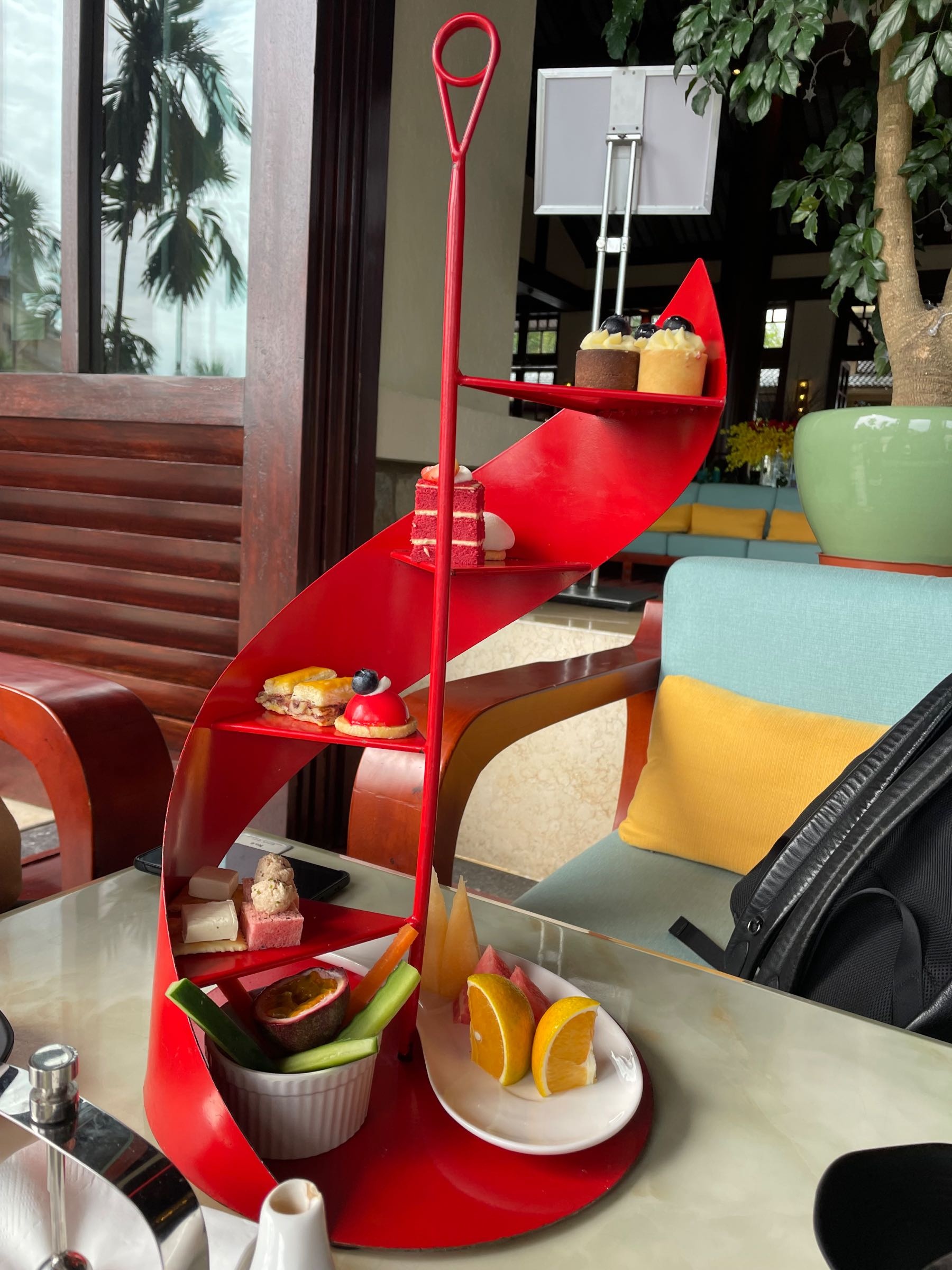 亚龙湾希尔顿霖轩大堂吧·下午茶·冰淇淋·咖啡