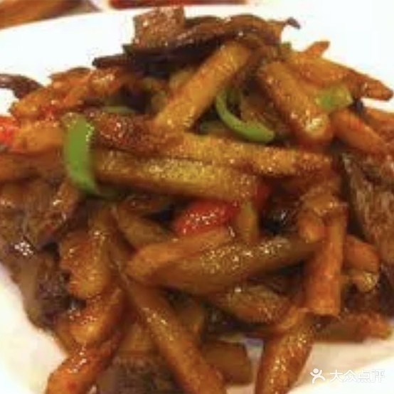 泓亮农村猪肉烩蒜菜(天骄小区店)