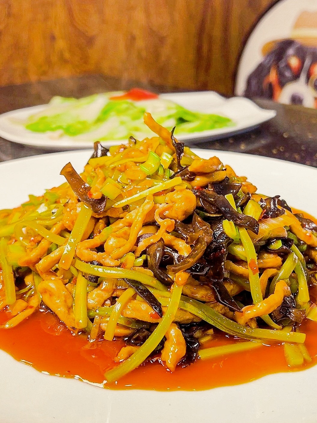 平地起川菜小炒鱼香肉丝