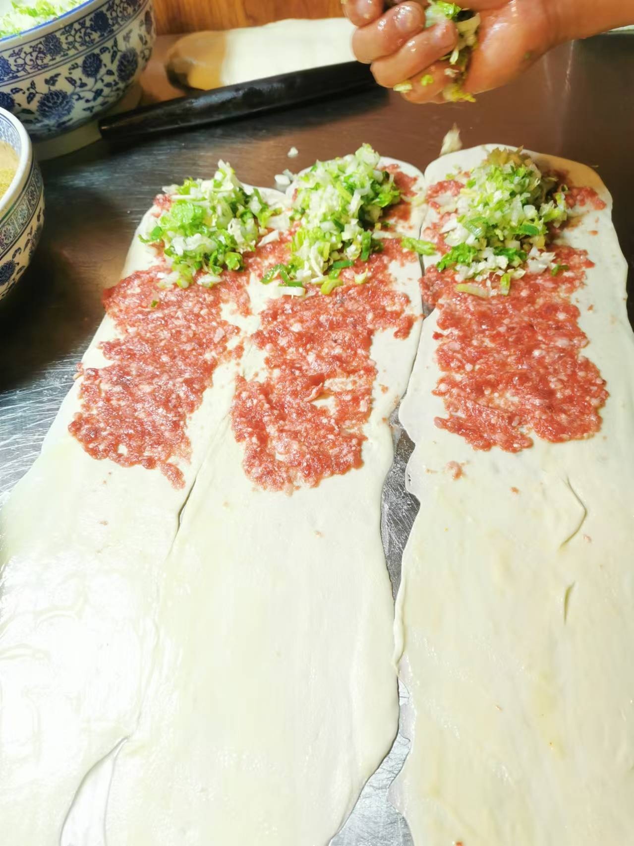 清真老白家香酥牛肉饼