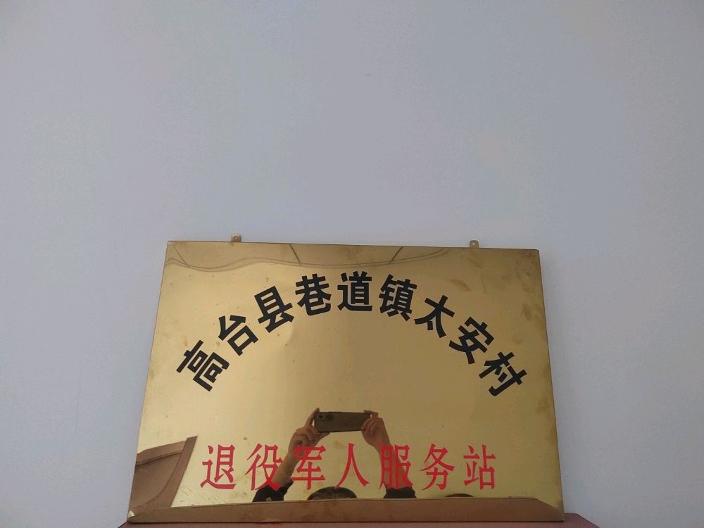 高台县巷道镇太安村退役军人服务站