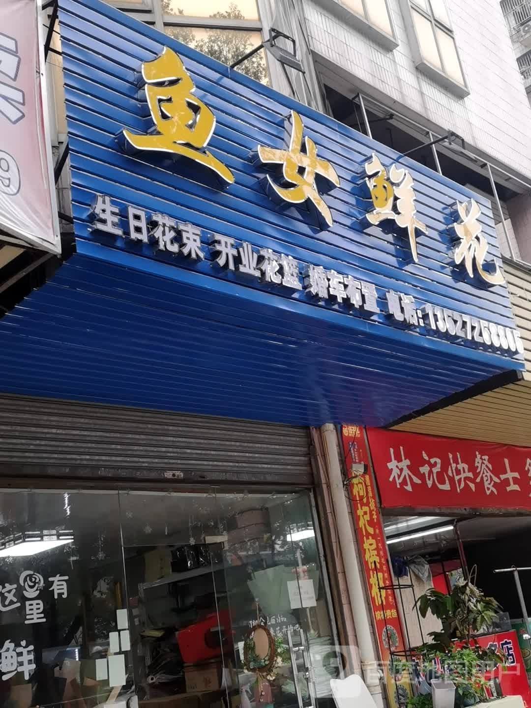 鱼女鲜花