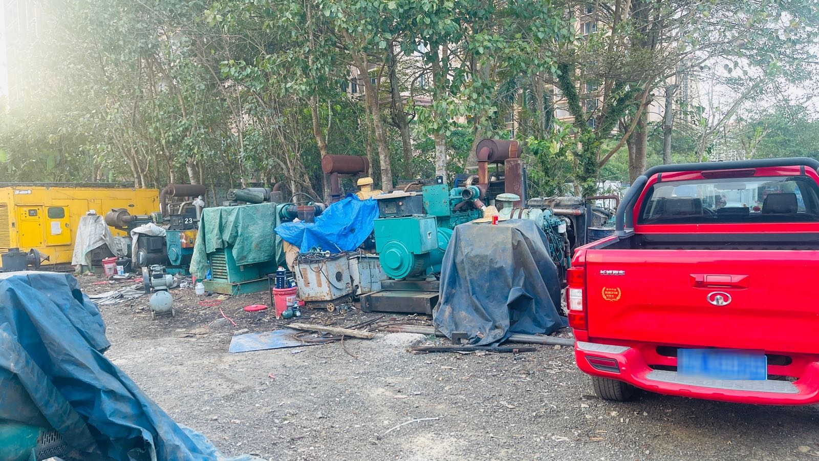 海南发电机组维修回收(森扬机电)