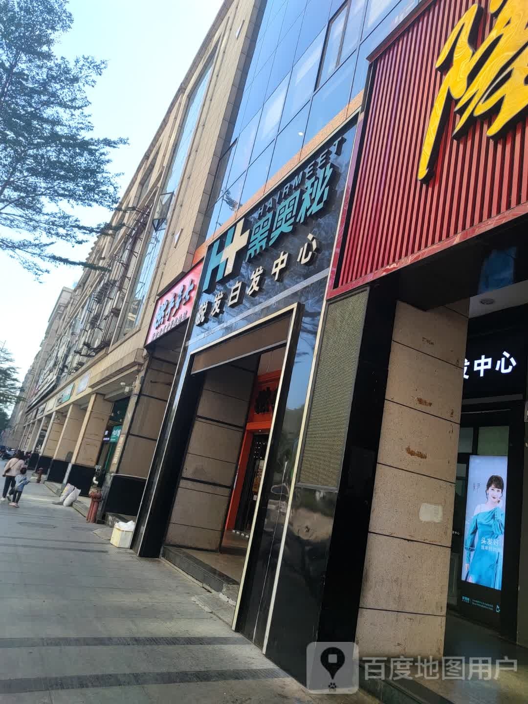 黑奥秘脱发白发中心(和平中路英德维多利广场店)