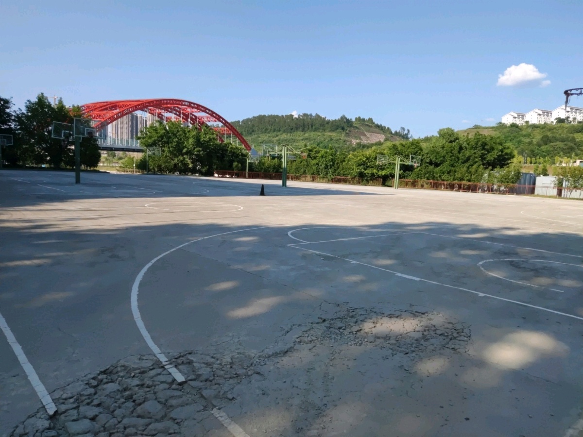 达州职业技术学院(老校区)-篮球场