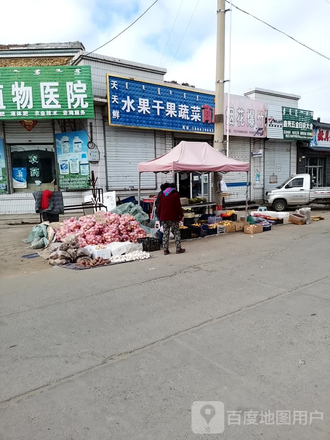 水果干果蔬菜商店