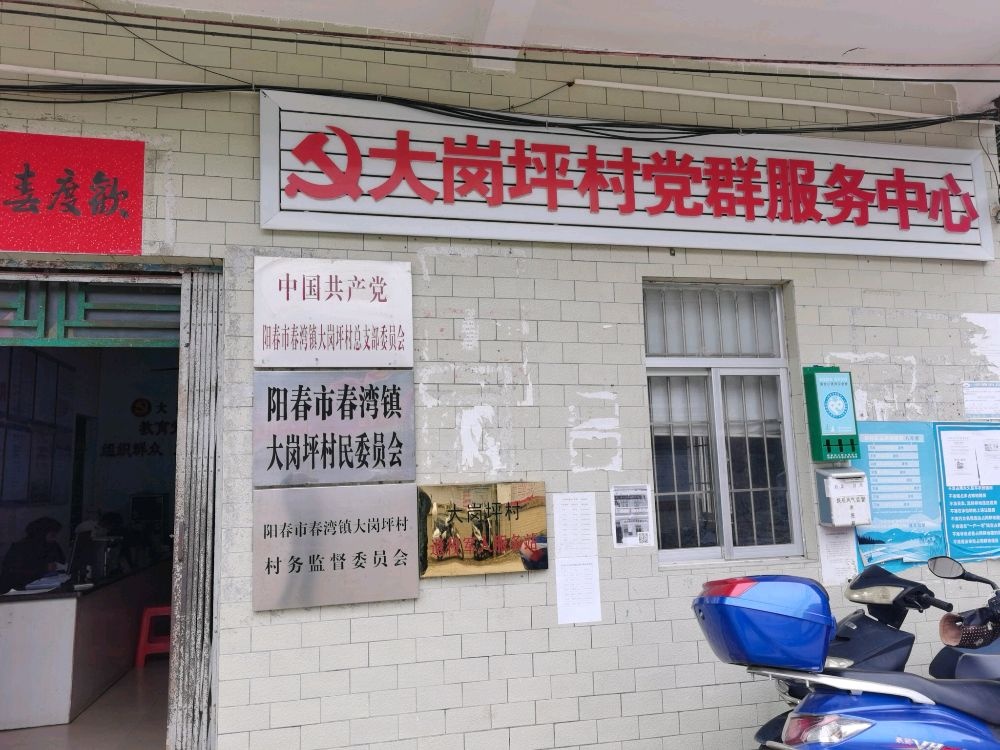阳春市春镇大岗坪村退役军人服务站