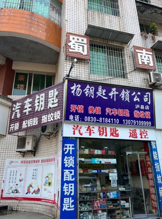 杨钥匙开锁公司汽车钥匙(泸县店)