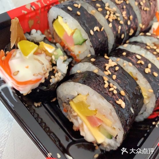 卷福蓝紫菜包饭·炸鸡