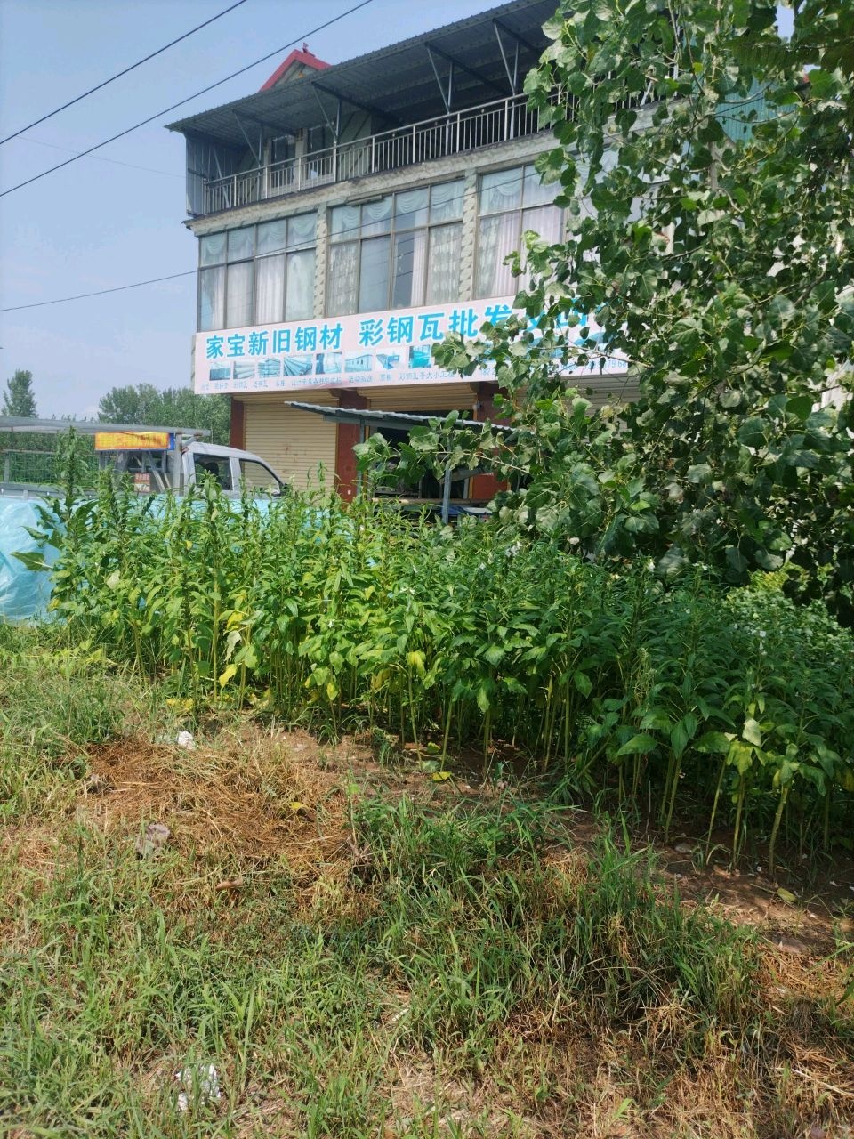 家宝新旧钢材彩钢瓦批发及回收(行流店)