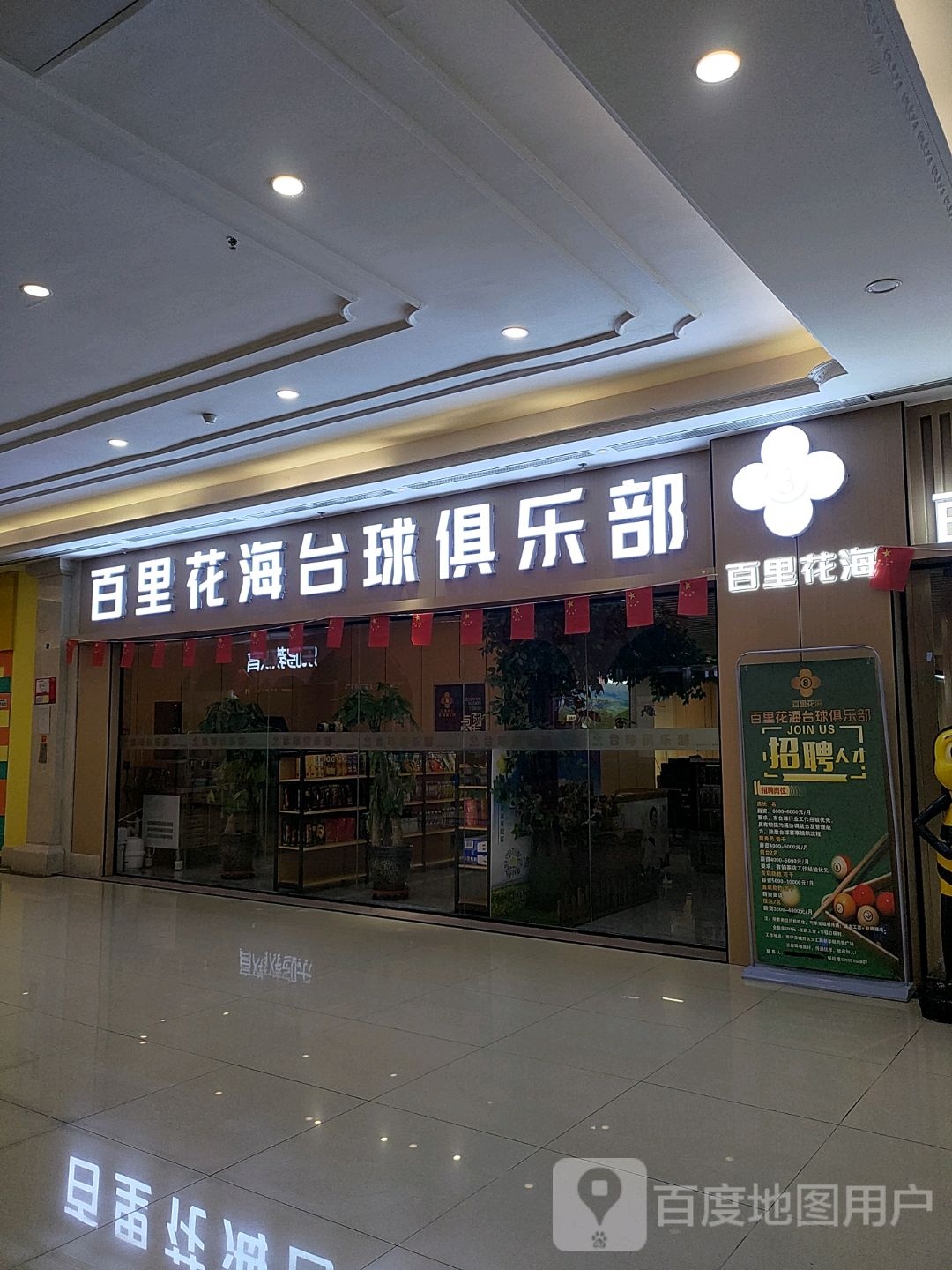 百里花海台球俱乐部(西宁新华联购物中心店)