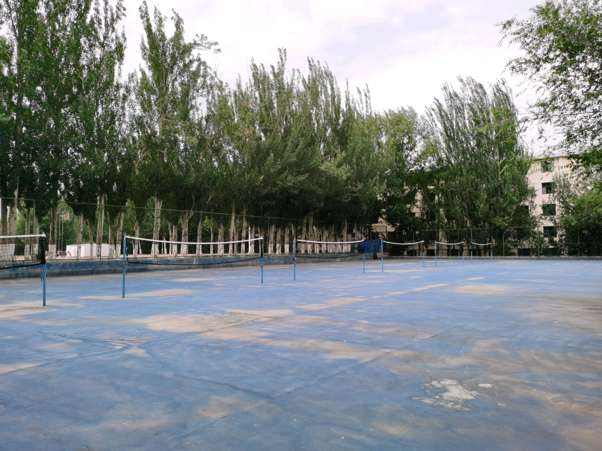 青海大学-篮球场