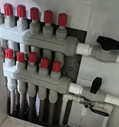冬客来大流量地暖分水器
