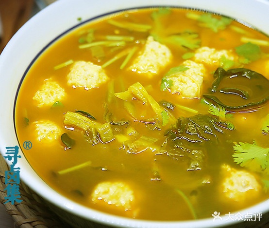 生丸子汤/浇头烧饼