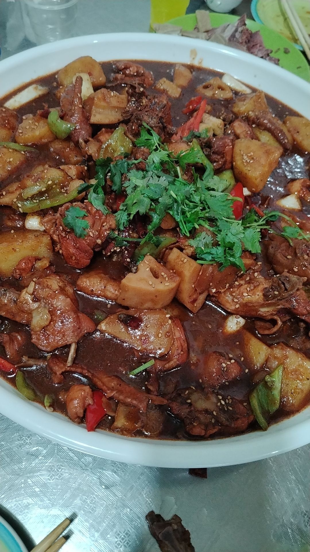 清真郏县奇香牛肉烧鸡