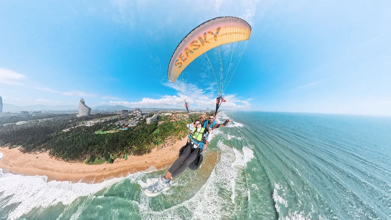 海棠湾国际滑翔伞飞行营地