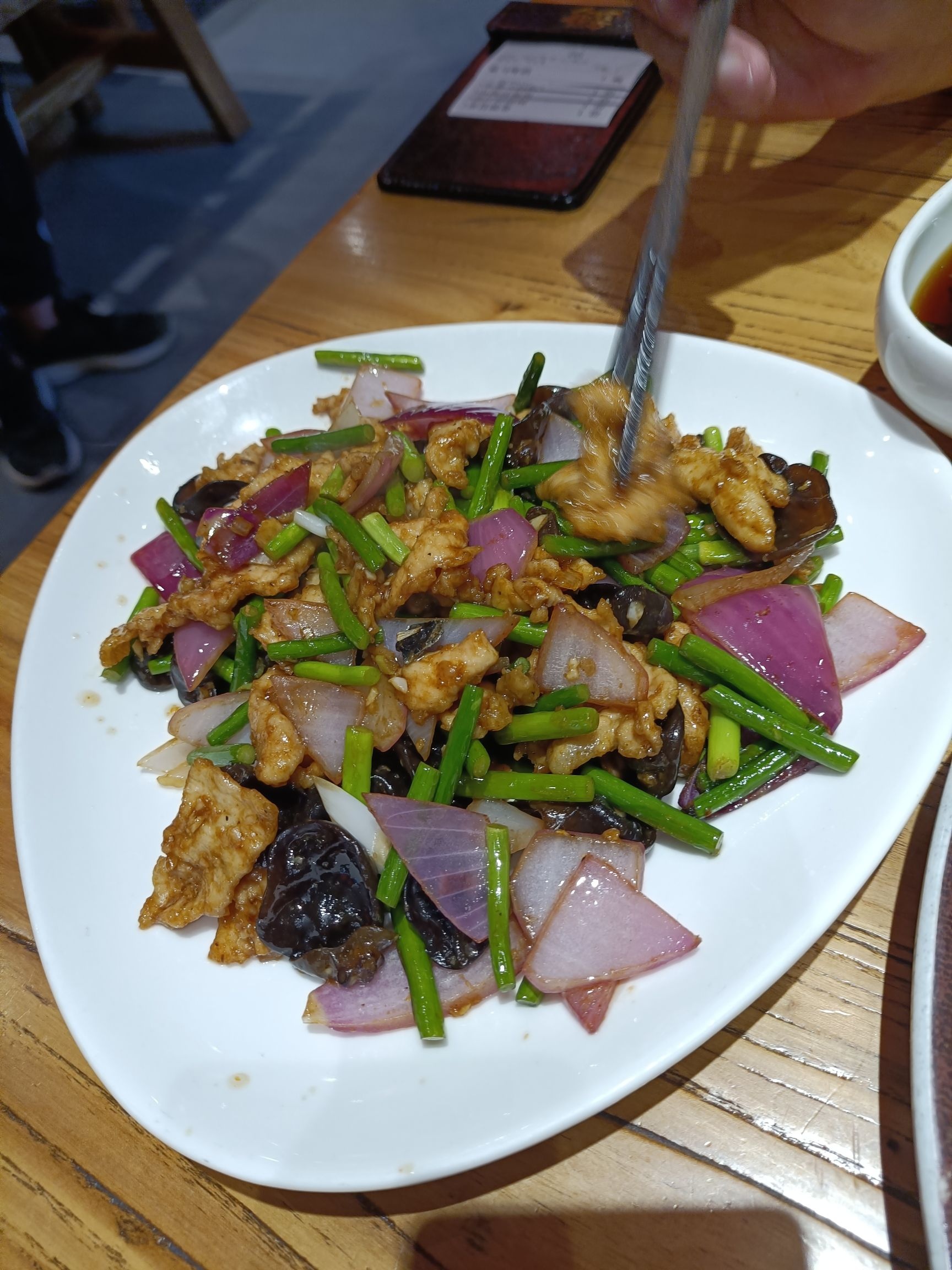 人在北方菜馆